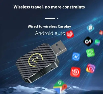 CarPlay and  Android Auto Wireless Adapter